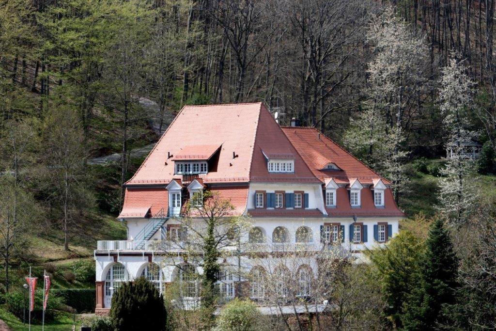 Jugendstilhotel Trifels アンヴァイラー・アム・トリフェルス エクステリア 写真